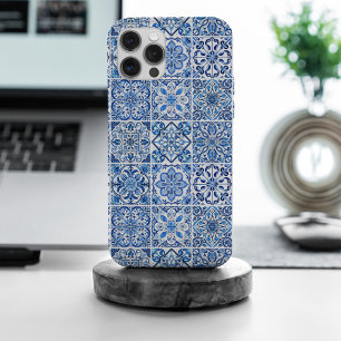 Mittelmeerfliesen, Portugiesisch, Azulejo, Majolik iPhone 15 Pro Max Hülle