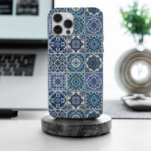 Mittelmeerfliesen, Portugiesisch, Azulejo, Majolik iPhone 15 Pro Max Hülle