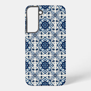 Mittelmeerfliesen, Portugiesisch, Azulejo, Majolik Samsung Galaxy Hülle