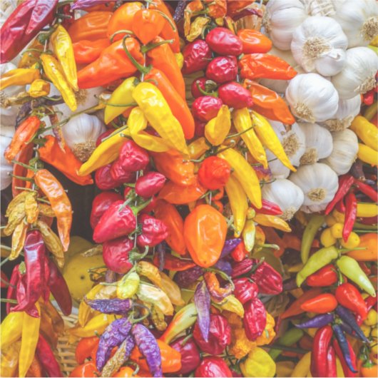 Mittelmeergeschmack Aufkleber (Vorderseite)