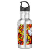 Mittelmeergeschmack Edelstahlflasche (Rückseite)