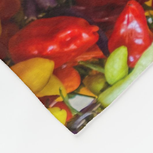 Mittelmeergeschmack Fleecedecke (Ecke)