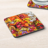 Mittelmeergeschmack Getränkeuntersetzer (Linke Seite)