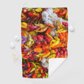 Mittelmeergeschmack Golfhandtuch (Insitu)