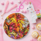 Mittelmeergeschmack Pappteller (Party)