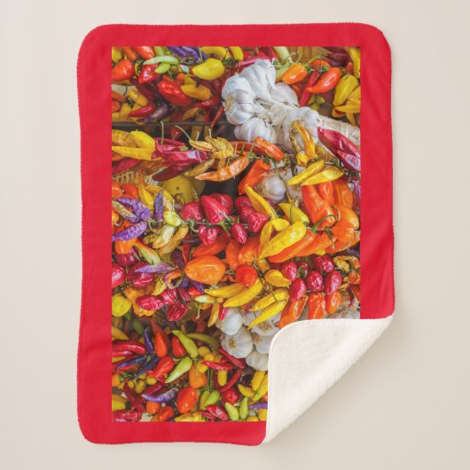 Mittelmeergeschmack Sherpadecke (Vorderseite)