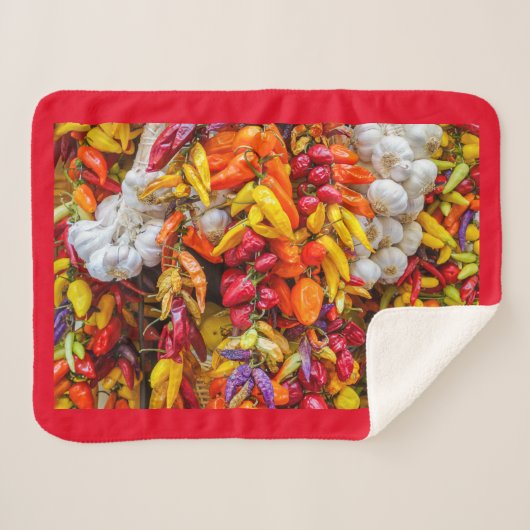 Mittelmeergeschmack Sherpadecke (Vorderseite (Horizontal))