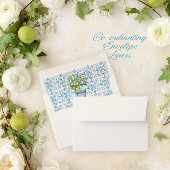 Mittelmeerische Hochzeit in Urlaubsort Save the Da Einladung