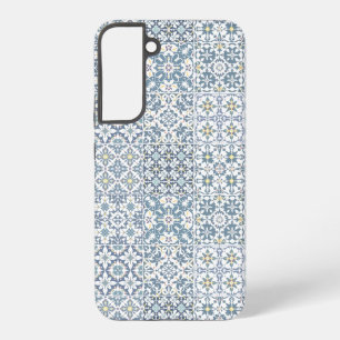 Mittelmeerkacheln, marokkanisch, Majolika, Azulejo Samsung Galaxy Hülle
