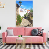 Mittelmeerkollektordorf Leinwanddruck (Insitu (Wohnzimmer))