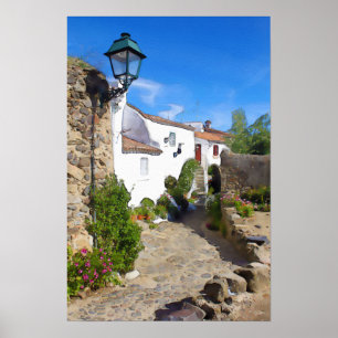 Mittelmeerkollektordorf Poster