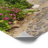 Mittelmeerkollektordorf Poster (Ecke)