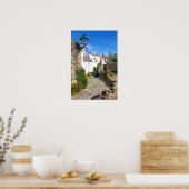 Mittelmeerkollektordorf Poster (Küche)