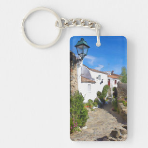 Mittelmeerkollektordorf Schlüsselanhänger