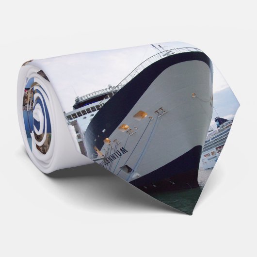 Mittelmeerkreuzfahrt Krawatte (Gerollt)