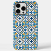 Mittelmeerküste-Charm Blumenmuster Case-Mate iPhone Hülle (Rückseite)