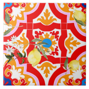 Mittelmeerküste Fliese