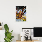 Mittelmeerküste, Frankreich Vintage Travel Poster (Heimbüro)
