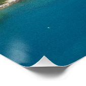 Mittelmeerküste und Yachten, Zypern Poster (Ecke)