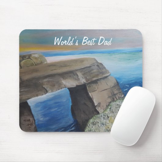 Mittelmeerlandschaft Mousepad (Mit Mouse)