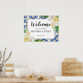 Mittelmeerlemon Begrüßung Poster (Küche)