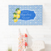 Mittelmeerlemon-Brautparty Banner (Insitu)