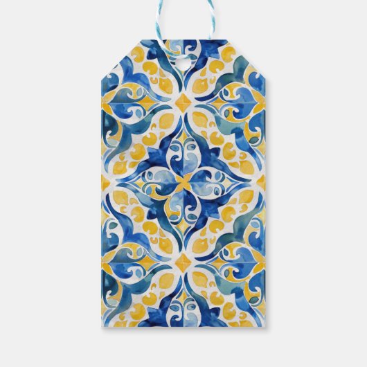 Mittelmeerlemon Danke, dass Sie durch Geschenkanhänger (Rückseite)