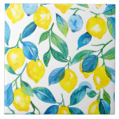 Mittelmeerlemon Fliese (Vorderseite)
