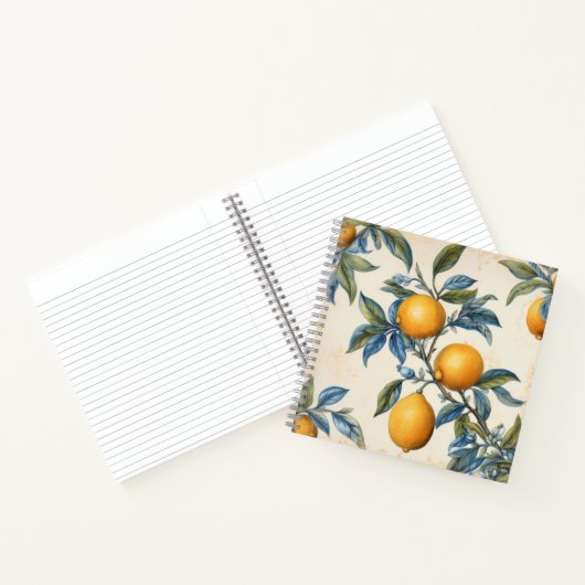 Mittelmeerlemon Grove Notizblock (Innenseite)