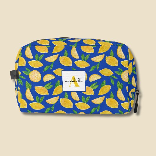Mittelmeerlemon Waschbeutel