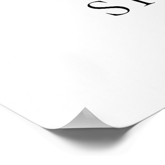 Mittelmeerlemon Zitrusfrüchte Brautparty Willkomme Poster (Ecke)