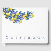 Mittelmeerlemonen-Hochzeit Gästebuch (Vorderseite)