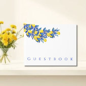 Mittelmeerlemonen-Hochzeit Gästebuch