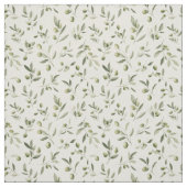 Mittelmeermuster der Olivenzweige Stoff (Muster)