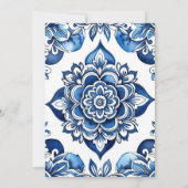 Mittelmeerraum | Citrus Lemon | BRAUTPARTY Einladung (Rückseite)