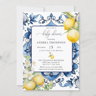 Mittelmeerraum   Citrus Lemon   Einladung zur Kind