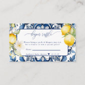 Mittelmeerraum | Citrus Lemon | Windelrumpf Begleitkarte (Vorderseite)