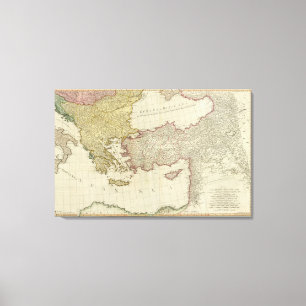 Mittelmeerraum Leinwanddruck