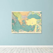 Mittelmeerraum Leinwanddruck (Insitu (Holzboden))