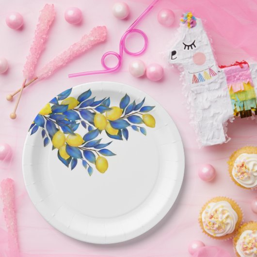 Mittelmeerraum Pappteller (Party)