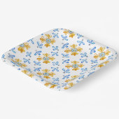 Mittelmeerraum Pappteller (Gewinkelt)