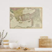 Mittelmeerraum Poster (Küche)