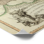 Mittelmeerraum Poster (Ecke)