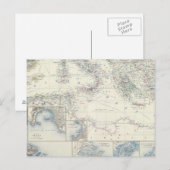 Mittelmeerraum Postkarte (Vorne/Hinten)