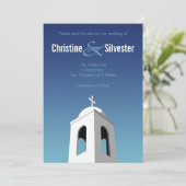 Mittelmeersommer, 12x18 Save the Date (Stehend Vorderseite)