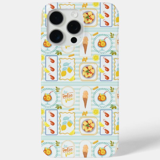 Mittelmeersommervibes Case-Mate iPhone Hülle (Rückseite)