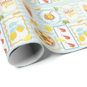 Mittelmeersommervibes Geschenkpapier (Rolleneckpunkt)