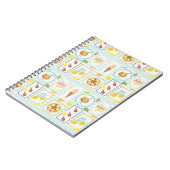 Mittelmeersommervibes Notizblock (Linke Seite)