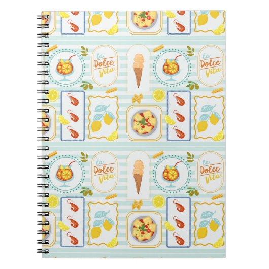 Mittelmeersommervibes Notizblock (Vorderseite)