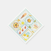 Mittelmeersommervibes Serviette (Ecke)